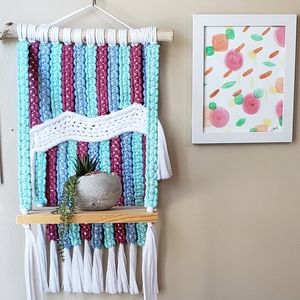 Macrame Wall hanging shelf 🌺
